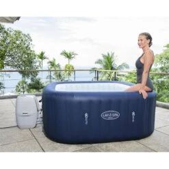Spa Bestway Lay-Z Hawaii Air Jet 4-6 Places -Ubbink || GRE || Intex Soldes Magasin spa bestway lay z hawaii air jet 4 6 places 6
