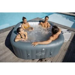 Spa Bestway Lay-Z Hawaii Hydrojet Pro 4-6 Places -Ubbink || GRE || Intex Soldes Magasin spa bestway lay z hawaii hydrojet pro 4 6 places 7