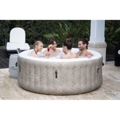 Spa Bestway Lay-Z Madrid Air Jet Plus 2-4 Places -Ubbink || GRE || Intex Soldes Magasin spa bestway lay z madrid air jet plus 2 4 places 2