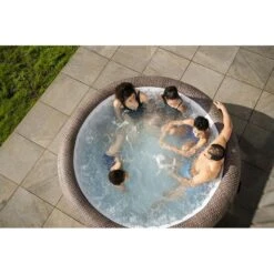 Spa Bestway Lay-Z St Moritz Air Jet 5-7 Places -Ubbink || GRE || Intex Soldes Magasin spa bestway lay z st moritz air jet 5 7 places 3