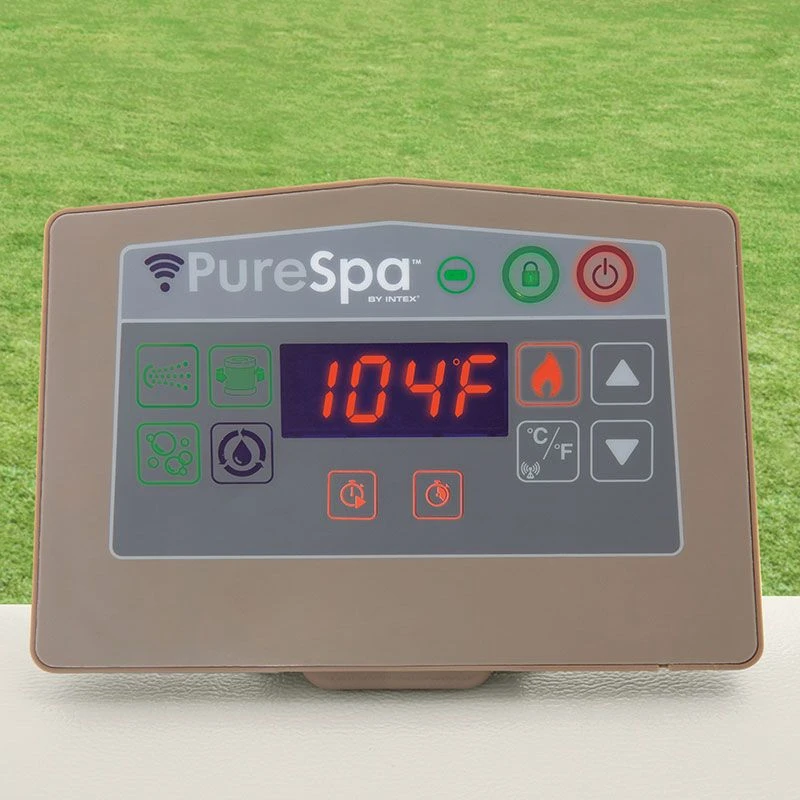 Spa Intex Chevron Bulles 4 Places 6 Spa Intex Chevron Bulles 4 Places – Image 6