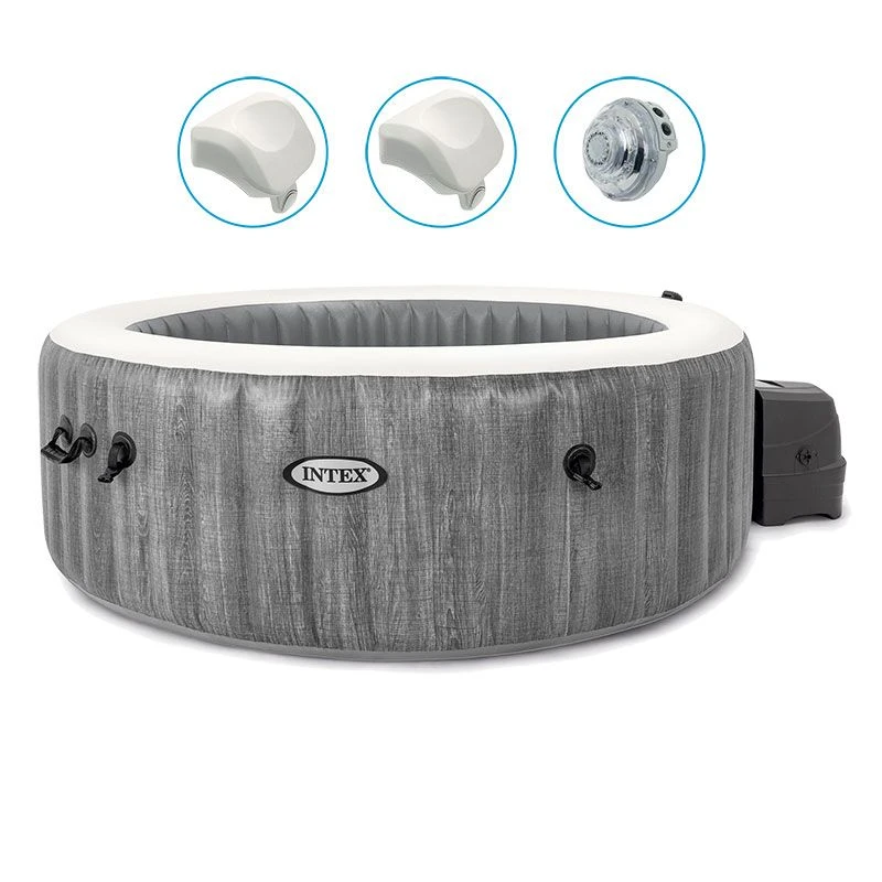 Spa Intex Pure Spa Baltik Bulles 4 Places Luxe 1 Spa Intex Pure Spa Baltik Bulles 4 Places Luxe