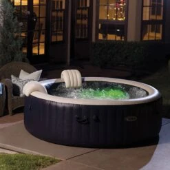 Spa Intex Pure Spa Blue Navy Bulles 4 Places Luxe 12 Spa Intex Pure Spa Blue Navy Bulles 4 Places Luxe -Ubbink || GRE || Intex Soldes Magasin spa intex pure spa blue navy bulles 4 places luxe 2
