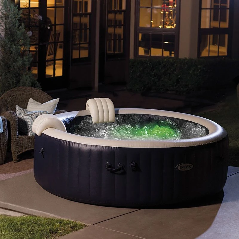 Spa Intex Pure Spa Blue Navy Bulles 6 Places Luxe 2 Spa Intex Pure Spa Blue Navy Bulles 6 Places Luxe – Image 2