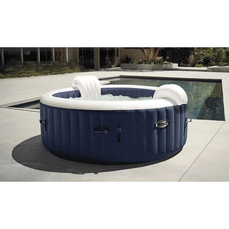 Spa Intex Pure Spa Blue Navy Bulles 6 Places Luxe 6 Spa Intex Pure Spa Blue Navy Bulles 6 Places Luxe – Image 6
