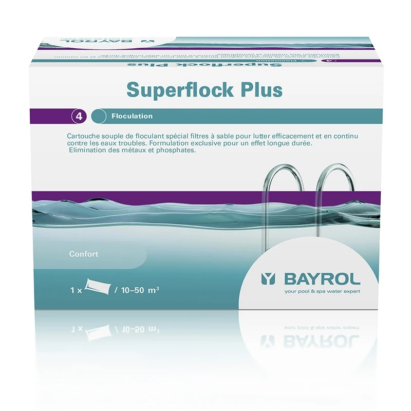 Superflock Bayrol - Floculant Cartouche 1 Superflock Bayrol - Floculant Cartouche